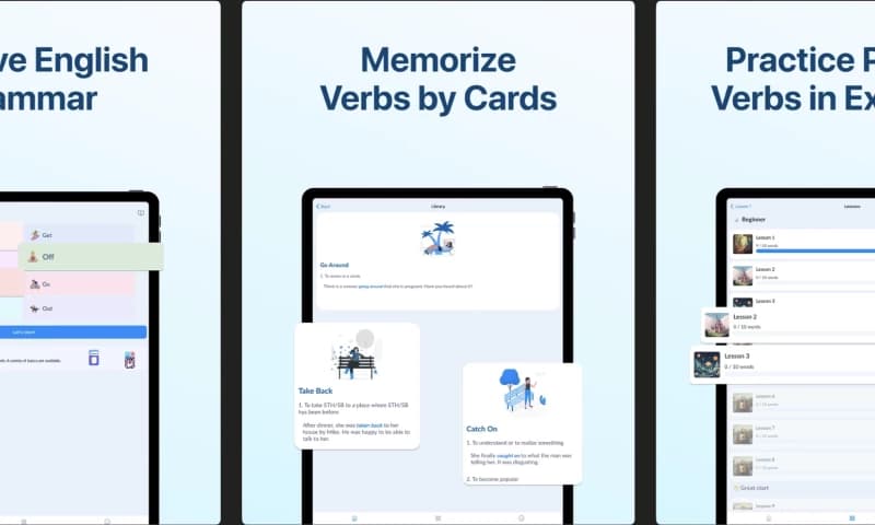 Обучающее мобильное приложение из портфолио ITWEBS